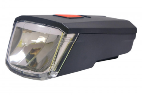 Фара передняя с USB зарядкой X-141, код 41651