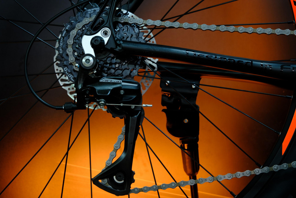 Lorak 6.0 Матовый Чёрный/Оранжевый рама 23 (на рост 189-205)